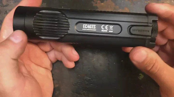 Review and Beamshots Of The New Nitecore EC4 GTS Flashlight with dual 18650 and 1800 Lumens