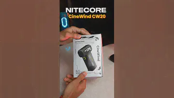 Nitecore Cine Wind CW20 Belower Unboxing ⚡ #unboxingshorts #nitecore #cinefan