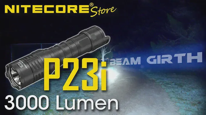 NITECORE P23i 3000 Lumen Rechargeable Flashlight