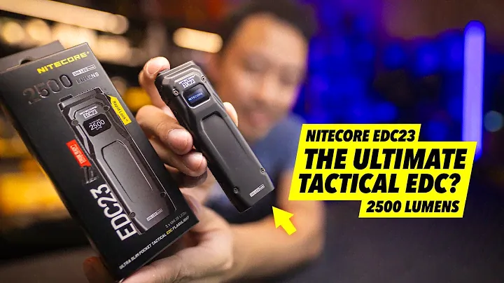 What's the BEST 2500-Lumen Tactical Light of 2024? - Nitecore EDC23