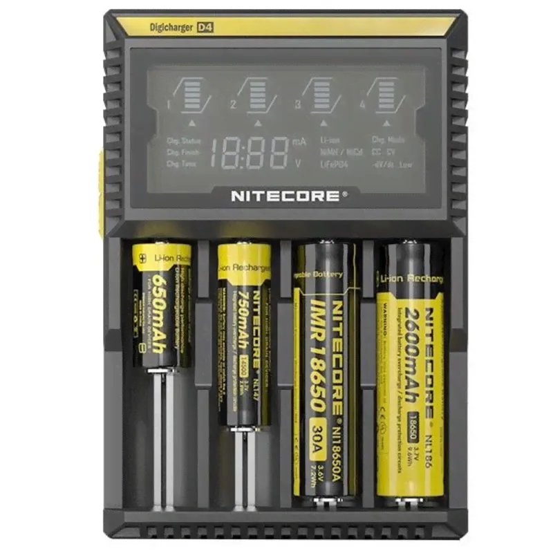 Зарядное устройство Nitecore Digicharger D4 (без автоадаптера)-2