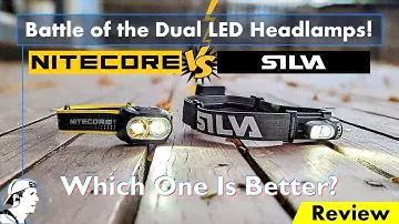 Battle of the Dual LED Headlamps! Nitecore UT27 vs Silva Trail Runner FREE H