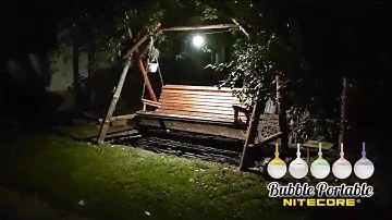 Новинка осень 2023/Кемпинговый фонарь Nitecore Bubble@CorcoranALCamping lantern