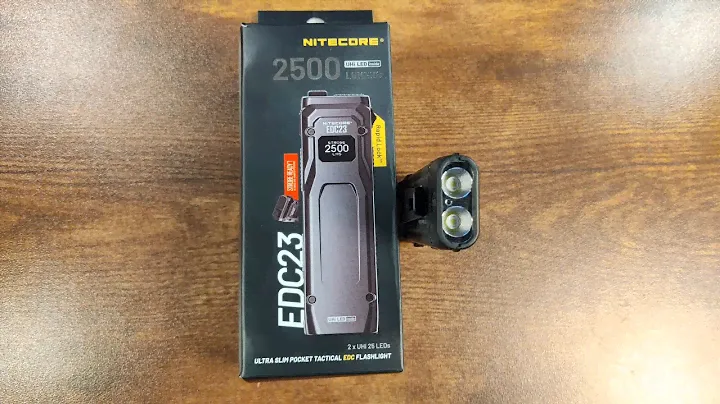 Nitecore EDC23 Review: Your Ultimate Everyday Carry Flashlight?