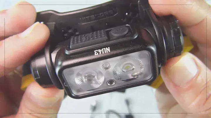 Nitecore NU43 - Unbox Test Advice - Sirio Review