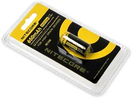 XTAR Аккумулятор NITECORE NL166 RCR123/16340 аккумулятор с защитой аккумуляторы и батарейки