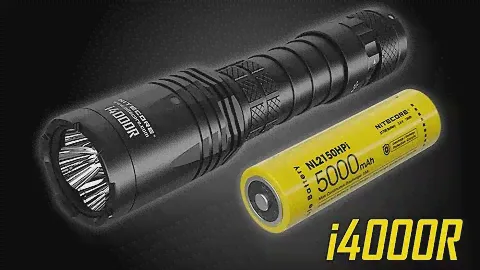 Nitecore i4000R новинка на аккумуляторе 21700 обзор!