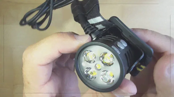 Nitecore HU60 + NPB1 headlamp - Unbox & Test - Sirio Review