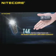4000 люмен Nitecore T4K супер яркий брелок EDC фонарик (art.: 3920b45993d9d)