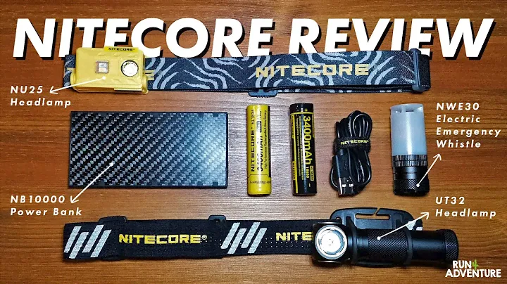 NITECORE REVIEW | Headlamps | Electric Emergency Whistle | Power Banks | Headtorches | Run4Adventure