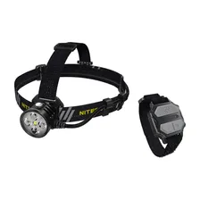 Фонарь Nitecore Headlamp HU60 1600 Lumen black