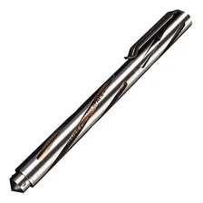 Ручка тактическая Nitecore NTP10 (11991) серебристый титан доп.ф.:стеклобой подар.кор.
