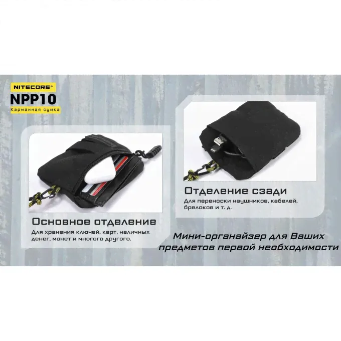 Карманная сумка NITECORE NPP10 COMO 21359-2