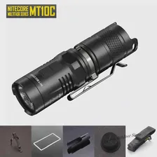 NITECORE MT10C Тактический фонарик XM-L2 U2 LED Макс 920 люмен дальность луча 190 М Факел, Фонари Для Кемпинга на открытом воздухе