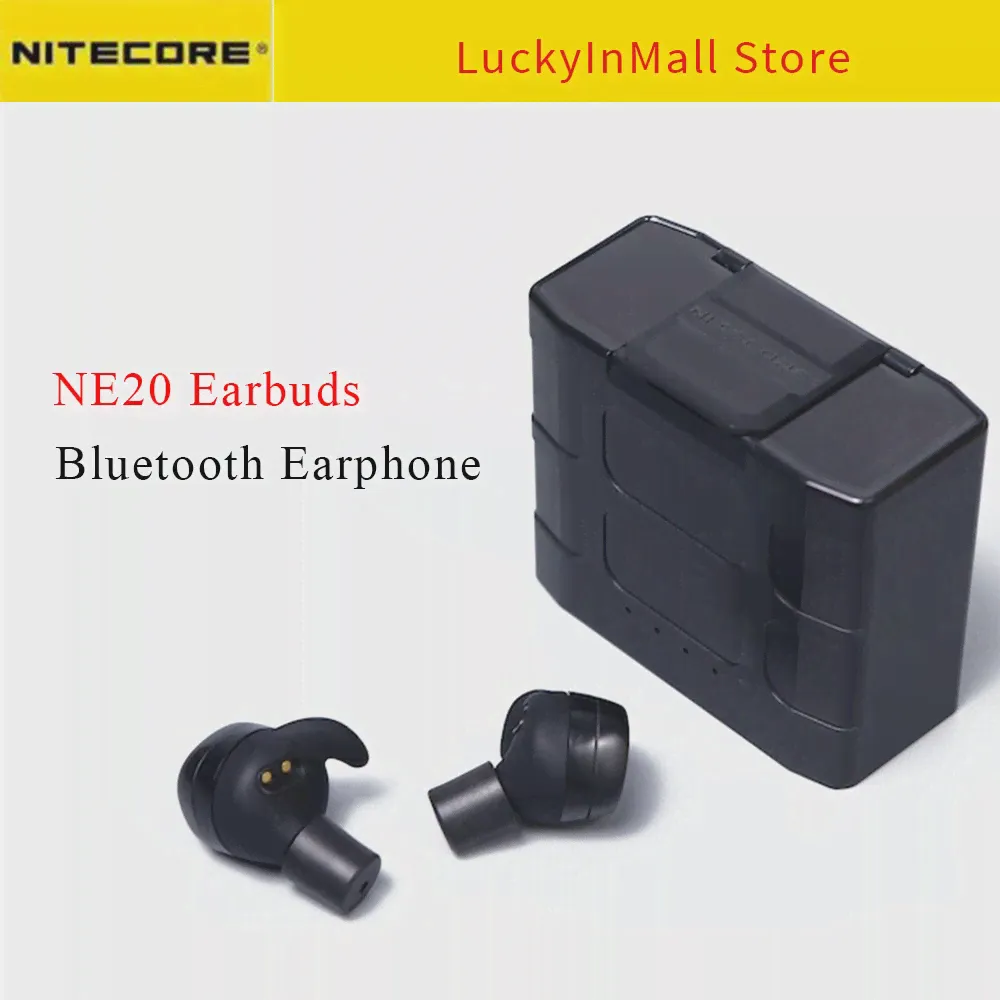 Наушники Nitecore NE20 со сверхбыстрой компрессией шума Наушники с памятью Электронная защита слуха С Bluetooth-затычками Для ушей Съемка