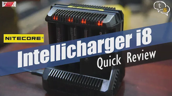 Nitecore Intellicharger i8 Review | 8 Bay charger | Multi battery support