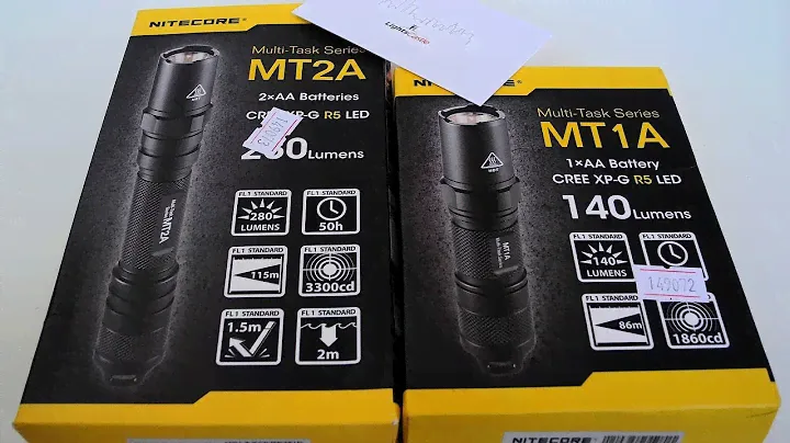 Nitecore MT1A, MT2A