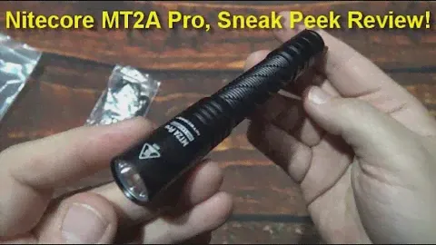 Nitecore MT2A Pro Flashlight Kit Sneak Peek Review! (UHi 20 LED, 1000 Lumens!)