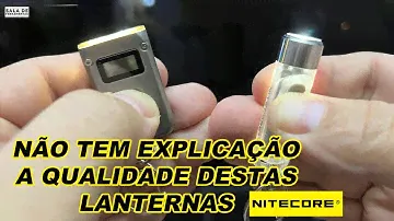 NITECORE TIKI E TINI2, LANTERNAS INCRÍVEIS, FERRAMENTAS DE UTILIDADE  INDISPENSÁVEL.