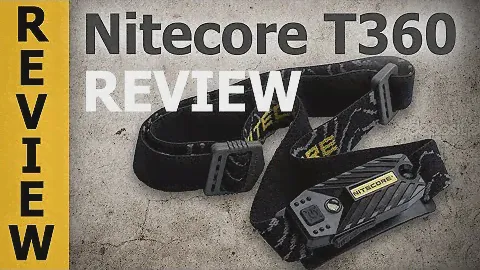 Nitecore T360 - Lightweight Rechargable Headlamp!