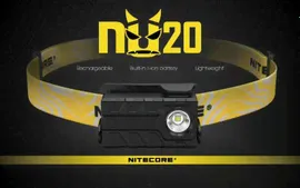 Налобный фонарь Nitecore NU20 CRI Rechargeable Headlamp