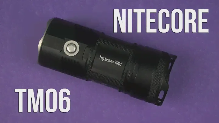 Распаковка Nitecore TM06S (6-1181)