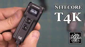 Nitecore T4K: Blasting and Blinding Brightness from a Keychain Flashlight!