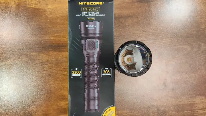 NITECORE MH25 PRO ДАЛЬНОБОЙНЫЙ ФОНАРЬ С 3300 ЛЮМЕН!