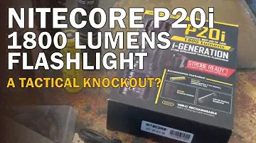 Nitecore P20i 1800 Lumens Flashlight
