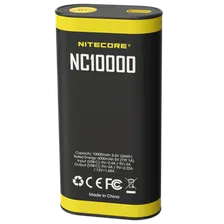 Портативный аккумулятор Nitecore NC10000 Highland Power Bank 10000mAh 20 Вт, PD+QC 3.0 с фонариком