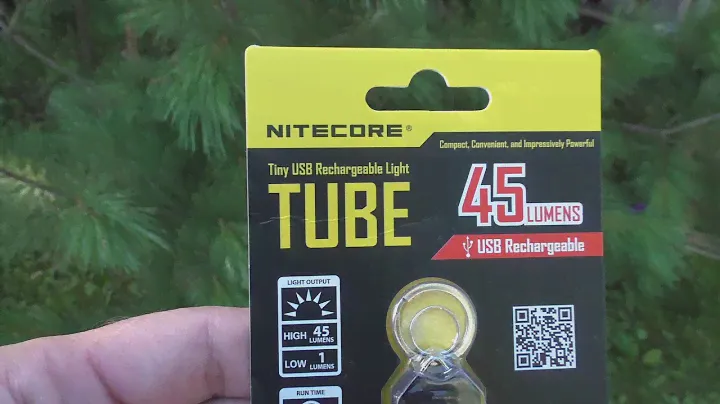 Nitecore tube отличный фонарик брелок наключник