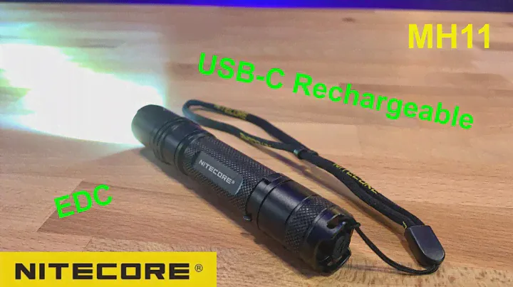 Nitecore MH11 EDC Flashlight | USB-C Rechargeable Goodness
