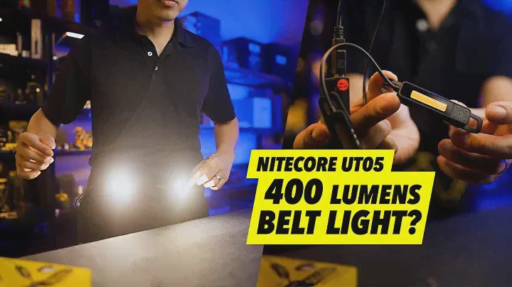 How-To Light Up Your Night Runs with the Nitecore UT05 (400 Lumens)!