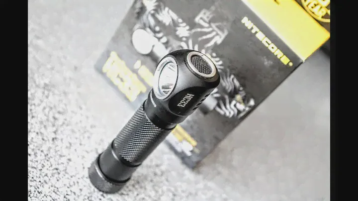 NITECORE HC33 - Распаковка фонаря