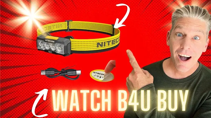 Unleashing The Power Of Nitecore NU27 MCT Headlamp: A Must-Watch Review!