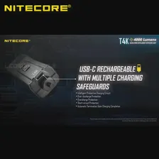4000 люмен Nitecore T4K супер яркий брелок EDC фонарик (art.: 3920b45993d9d)