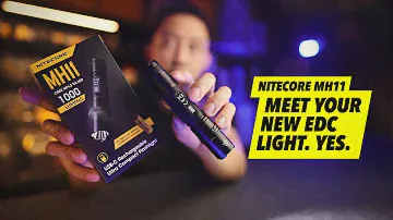 Meet Your New EDC Light. Yes. Nitecore MH11 (1000 lumens) First Look!