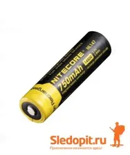 Аккумулятор NiteCore Li-Ion 14500 NL147 3.7V 750 mAh защишенный