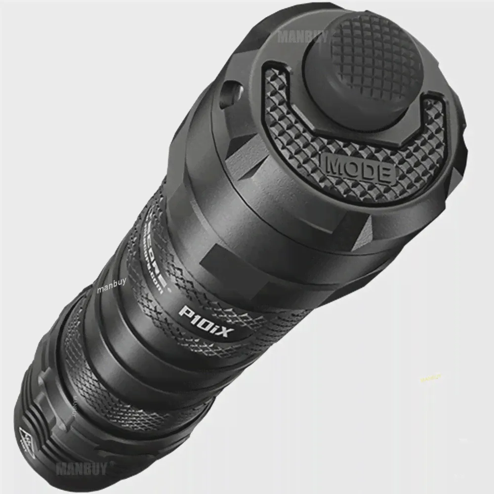 🛍 2022 перезаряжаемый фонарик Nitecore P10iX + тактическое кольцо NTR10 + дистанционный переключатель RSW2i + крепление GM02MH + аккумулятор 21700 + кобура NTH10-2