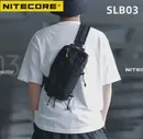NITECORE SLB03 Messenger Molle System EDC Поясная Мужская Сумка Тактического Назначения 500D Нейлоновая Повседневная Легкая Сумка Через плечо 1.6L Bag