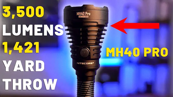 Is This the Best Search & Rescue Flashlight? Nitecore MH40 Pro Overview