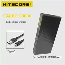 Внешний аккумулятор NITECORE NB10000, NB20000, 10000 CARBO 20000, портативный внешний аккумулятор из углеродного волокна, быстрая зарядка для iPhone (art.: 3920bfe3b2d34)