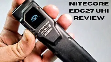 NiteCore EDC27 UHi  3100 Lumen EDC Flashlight
