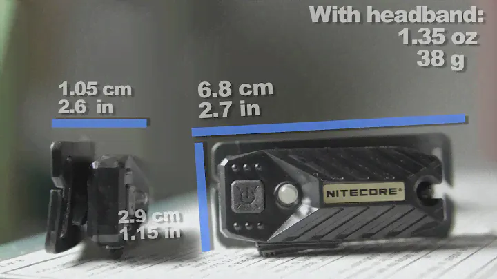 Nitecore T360 USB Rechargeable Head Lamp