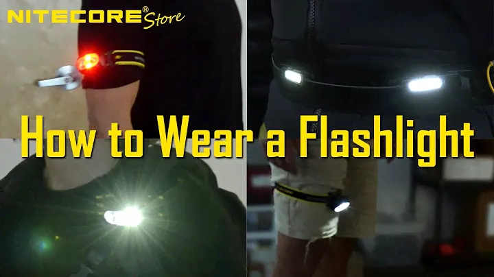 Nitecore Store's 5 Ways to Wear a Flashlight (mostly headlamps)