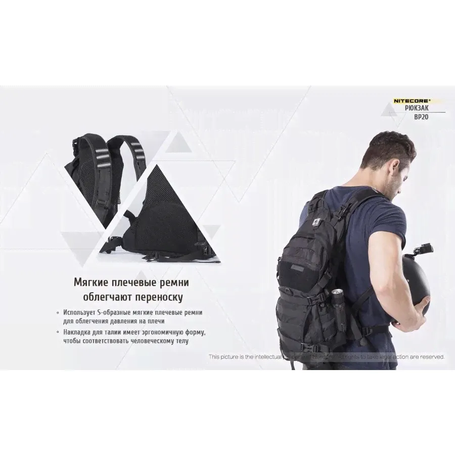 Nitecore BP20 рюкзак-2
