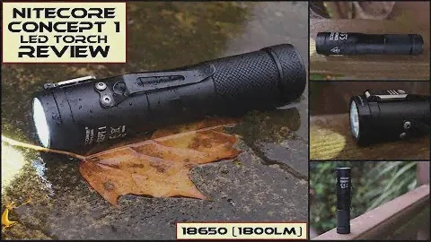 Nitecore Concept 1 LED Torch: Review