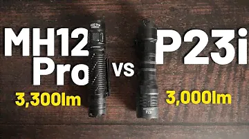 Hard Hitting Hybrid Beams! | Nitecore P23i vs MH12 Pro