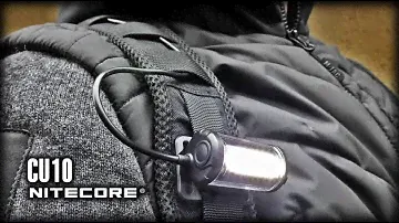 Первый в МИРЕ фонарь на рюкзак Nitecore CU10/The First Backpack Light in the world