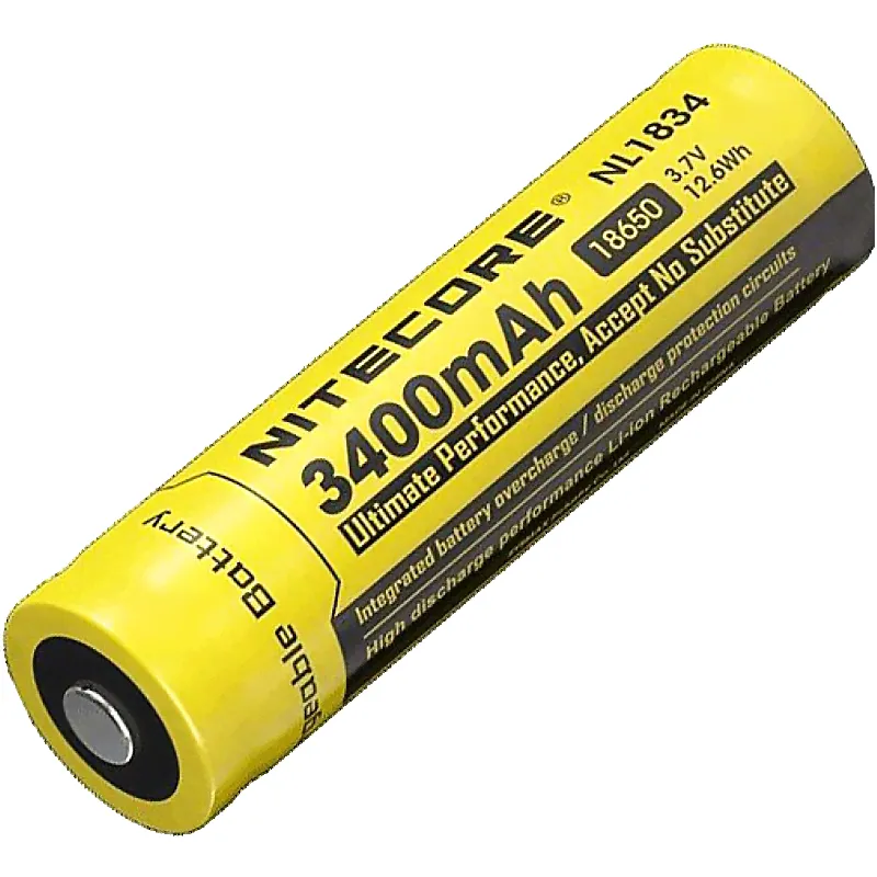 Аккумулятор Nitecore NL1834 18650 LI-ION 3.7V 3400mAh-0